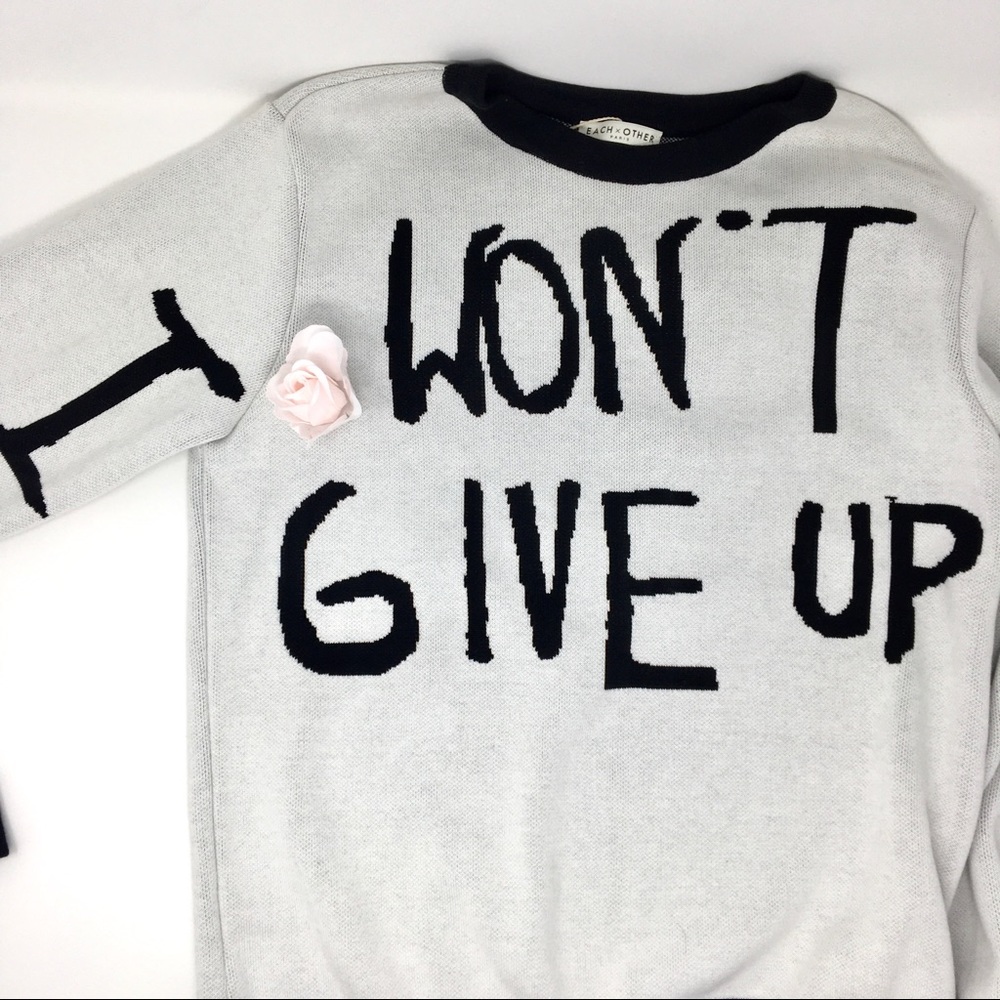 Each x Other & Fabio Paleari "I Won't Give Up"